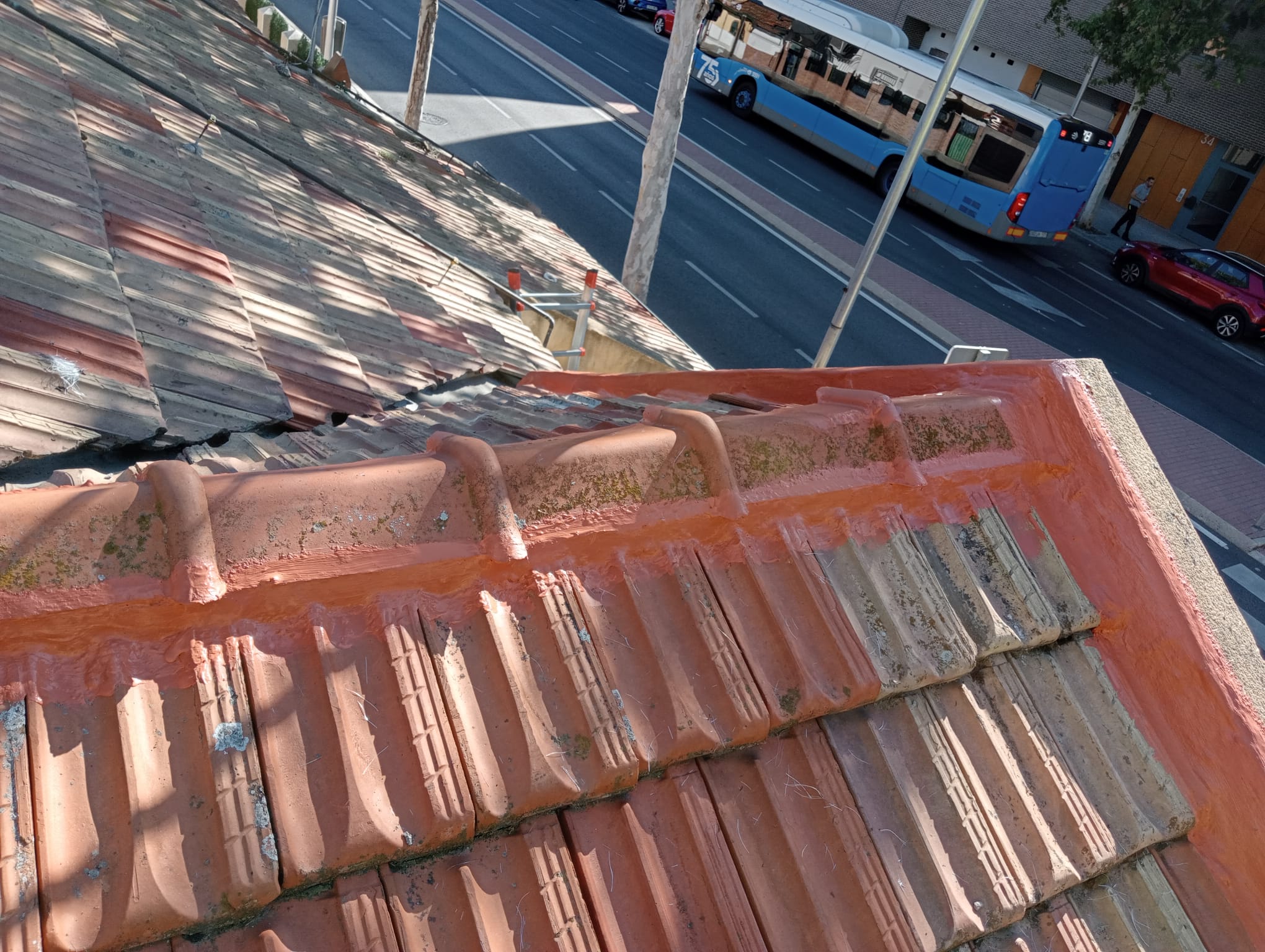 Reparación de goteras 3